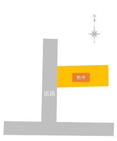 【ハシモトホーム売地】千刈四丁目 間取図・土地図