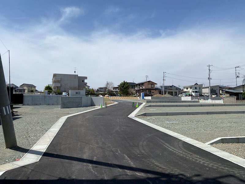 【ハシモトホーム】ハピア緑が丘１丁目No15 現地写真（前面道路含む現地写真）