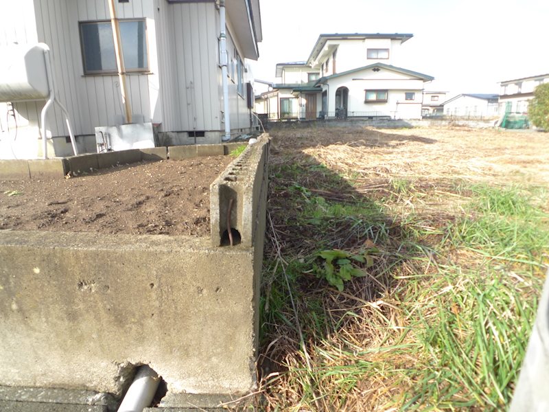 石鳥谷町南寺林 売地 現地写真