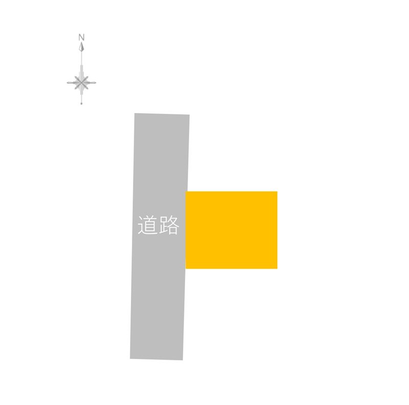 【ハシモトホーム売地】金沢２丁目 区画図