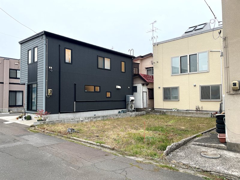 【ハシモトホーム売地】花園2丁目 現地写真（前面道路含む現地写真）