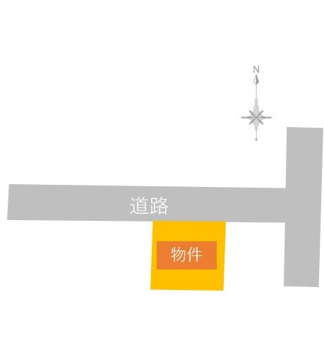 【ハシモトホーム売地】緑１丁目 区画図