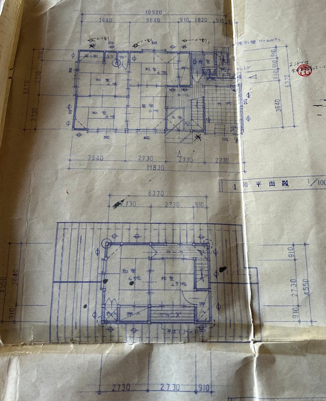 板柳町大俵戸建て住宅 間取図・土地図