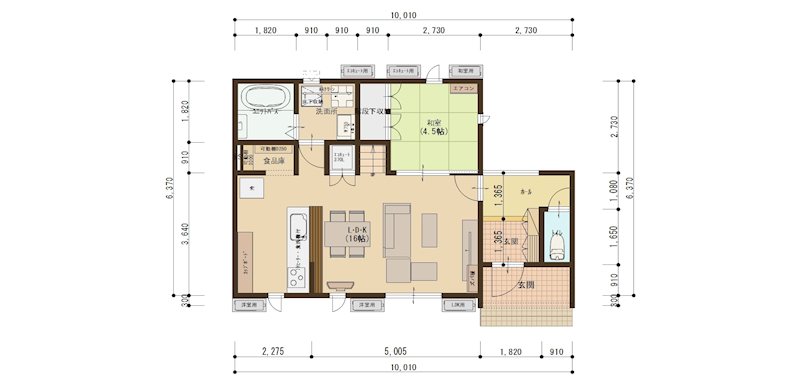 有浦四丁目分譲住宅 間取図・土地図