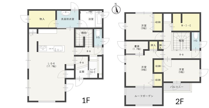 大館市釈迦内字台野道下22番10 間取図・土地図