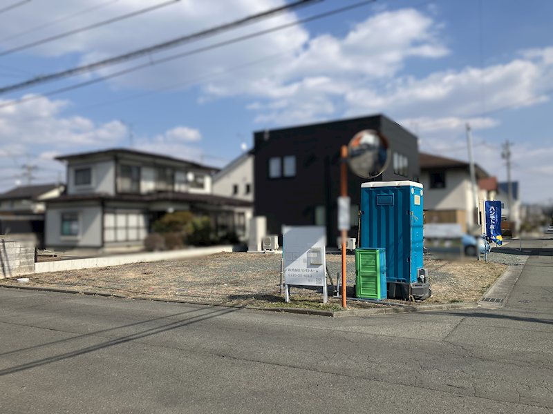 【ハシモトホーム】月が丘No1平屋建売住宅  現地写真（前面道路含む現地写真）