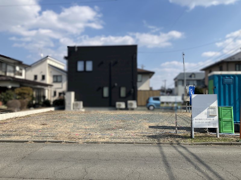 【ハシモトホーム】月が丘No1平屋建売住宅  現地写真（前面道路含む現地写真）