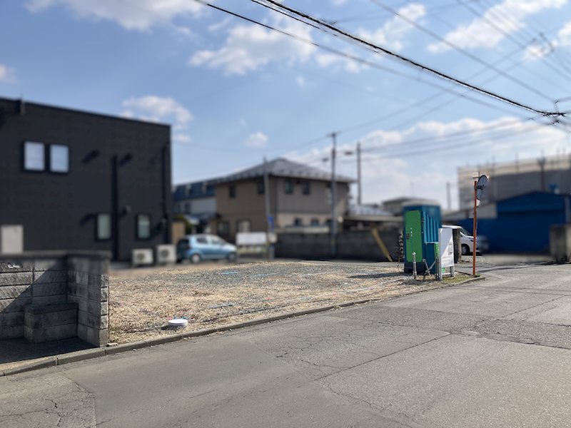 【ハシモトホーム】月が丘No1平屋建売住宅  現地写真（前面道路含む現地写真）
