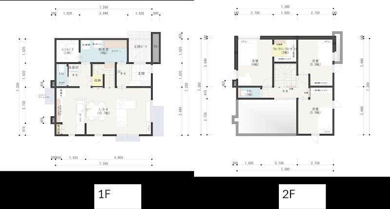 【ハシモトホーム新築住宅】石江三好B棟 間取図・土地図