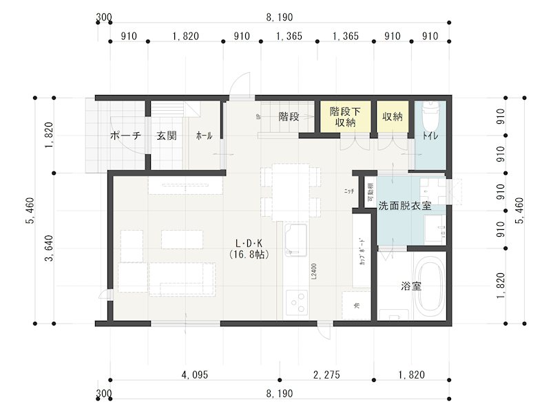 《八戸支店建売》八戸市吹上三丁目 間取図・土地図