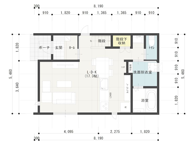 《八戸支店建売》八戸市日計一丁目 間取図・土地図
