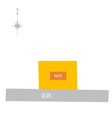 【ハシモトホーム売地】小柳2丁目  間取図・土地図