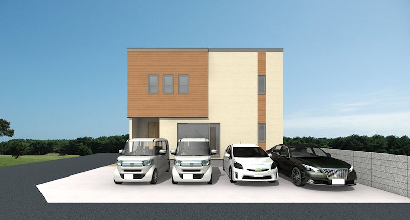 【ハシモトホーム早得キャンペーン】久須志4丁目E棟新築分譲住宅 同仕様写真(外観)