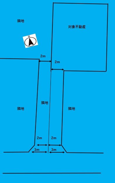 赤羽根土地 間取り図