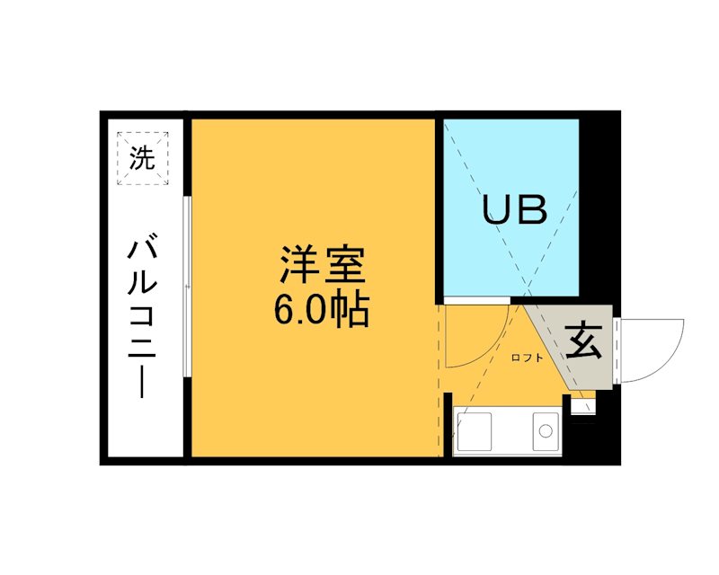 ウエストヒル10 間取り図