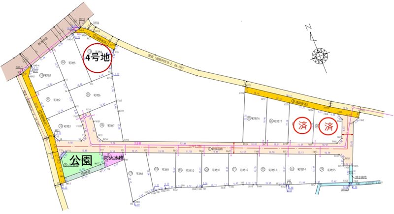 北区梶尾町分譲地(4号地) 外観写真