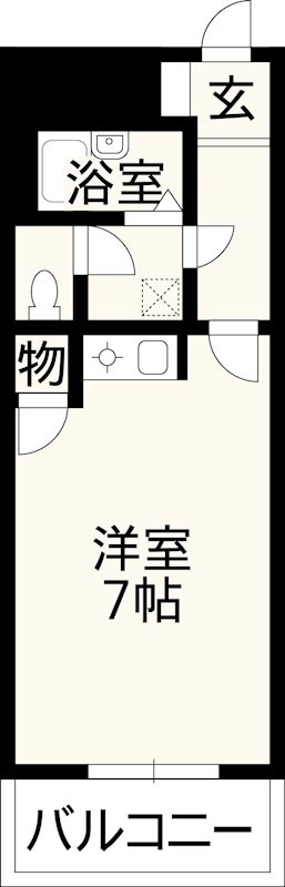 サンシティ熊本駅・春日 間取り図