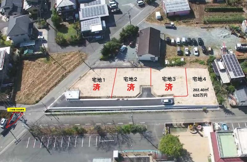 南区城南町六田分譲地(4号地) 間取り図