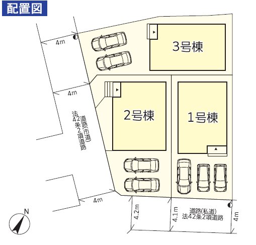 クレイドルガーデン中央区国府本町第五1号棟新築戸建    その他