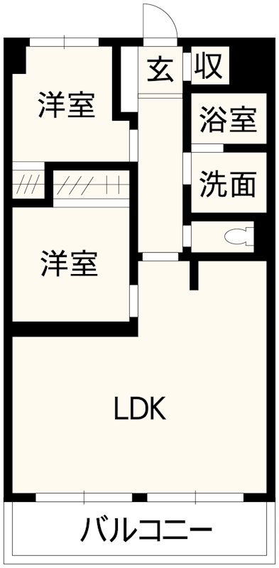 九品寺サンシャイン 間取り図