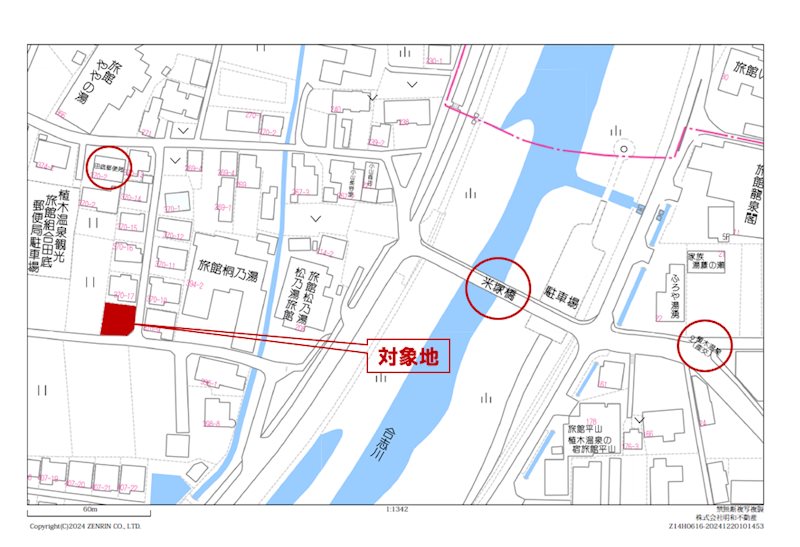 北区植木町米塚土地 間取り図