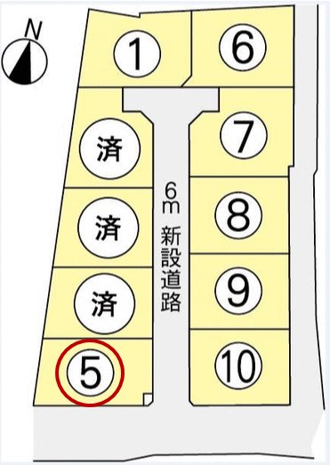 南区富合町小岩瀬分譲地(5号地) 外観写真