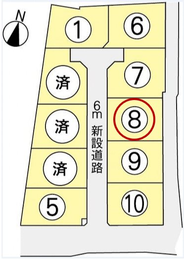 南区富合町小岩瀬分譲地(8号地) 外観写真