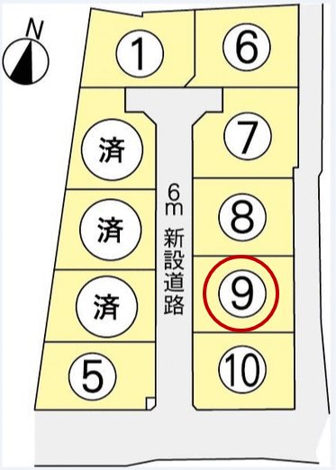 南区富合町小岩瀬分譲地(9号地)  外観写真