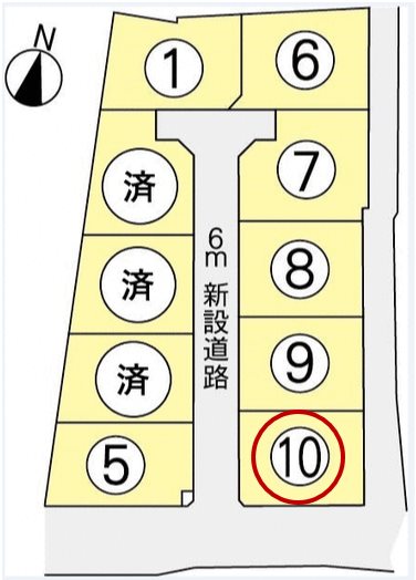 南区富合町小岩瀬分譲地(10号地) 外観写真