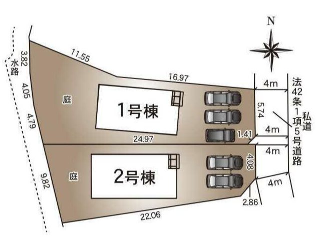 クレイドルガーデン東区下江津1丁目第二1号棟新築戸建     その他