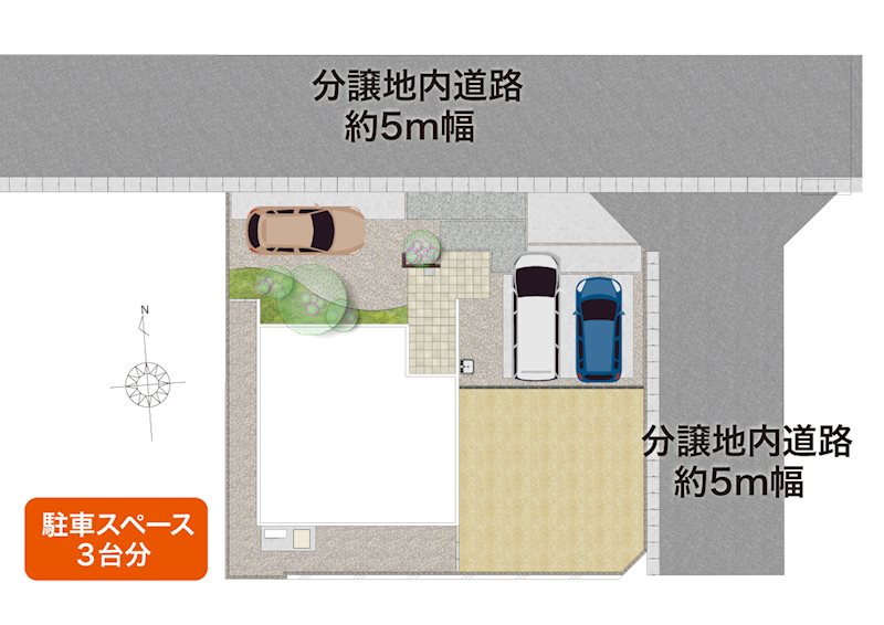 エクセランド西区小島3丁目(小島小学校東団地)7号地新築戸建  その他