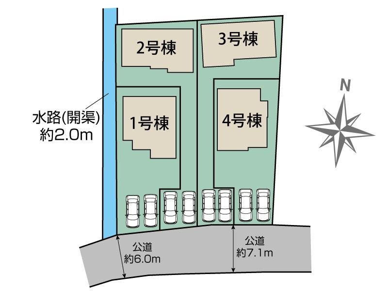 ブルーミングガーデン南区八幡11丁目3号棟新築戸建    その他