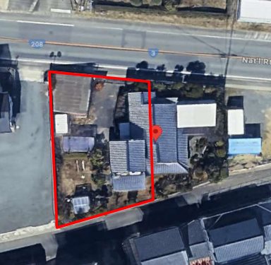 北区植木町滴水土地 間取り図