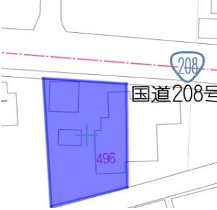 北区植木町滴水土地 外観写真
