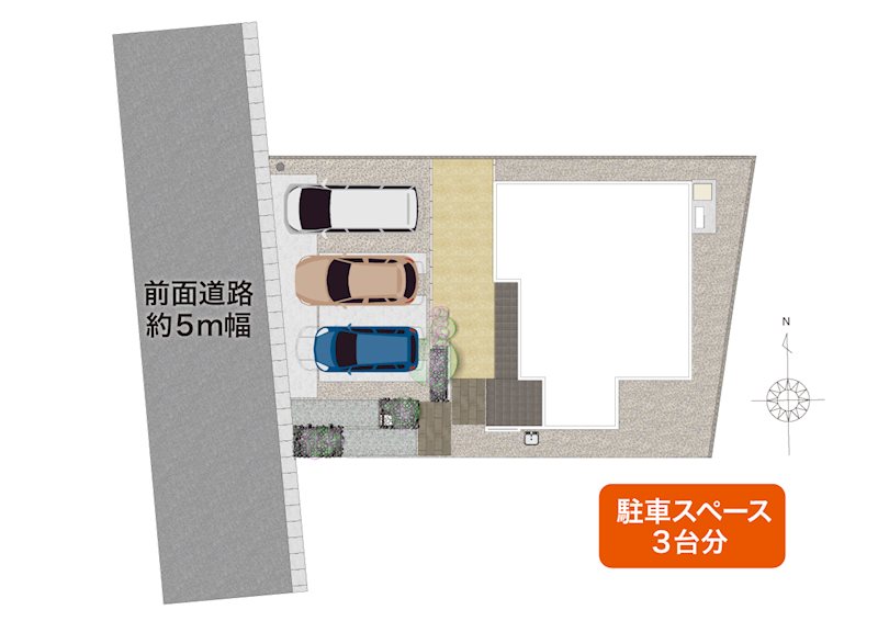 グランディール北区四方寄町(川上小学校南団地)2号地新築戸建  その他