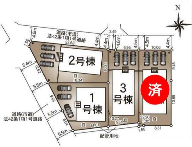 クレイドルガーデン宇土市松山町第四3号棟新築戸建    その他