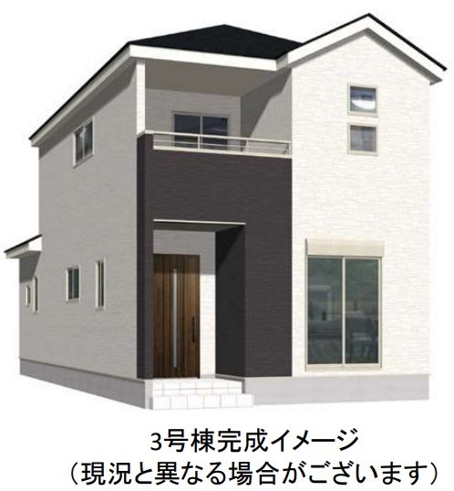 よかタウン中央区琴平1丁目1期3号棟新築戸建   外観写真