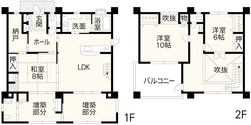 菊陽町津久礼戸建 間取り図