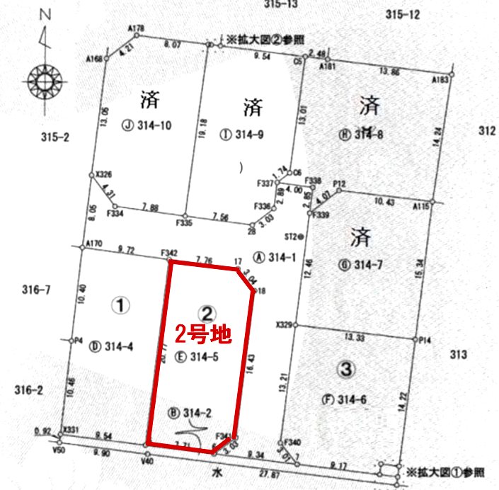 南区城南町舞原分譲地(2号地) 外観写真