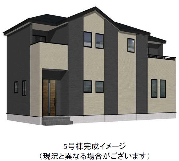 よかタウン菊池市泗水町吉富3期5号棟新築戸建  外観写真