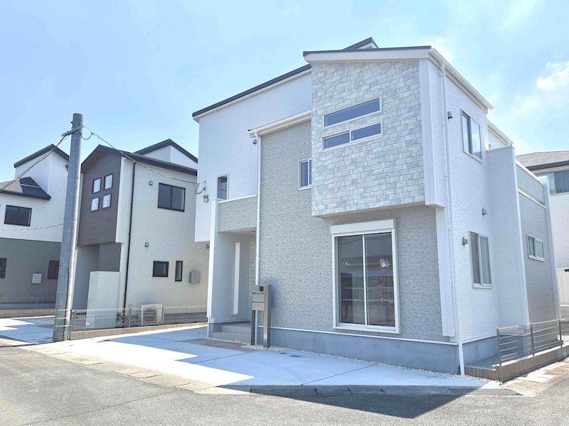ブルーミングガーデン東区上南部2丁目1号棟新築戸建 外観写真