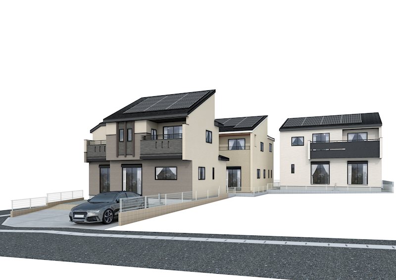 ブルーミングガーデン合志市須屋16期2号棟新築戸建 外観写真