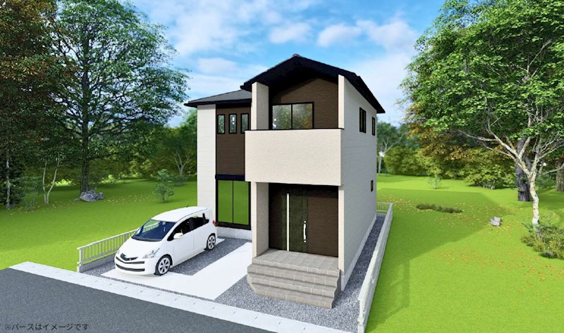 Homare東区花立2丁目1期1号棟新築戸建  外観写真