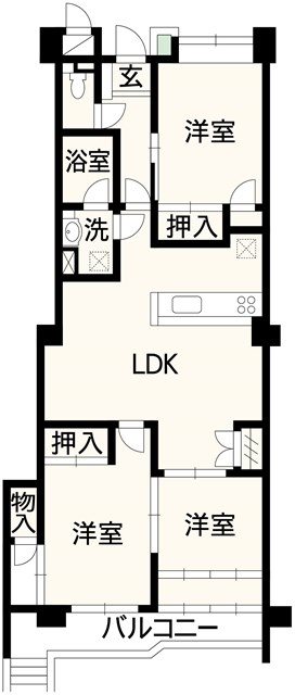 シティライフ九学通 間取り