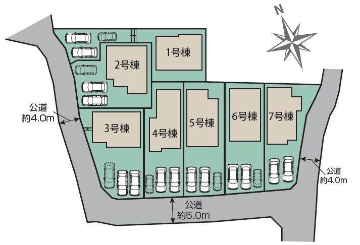 ブルーミングガーデン合志市須屋16期7号棟新築戸建   その他
