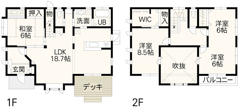 菊陽町光の森2丁目戸建 間取り図