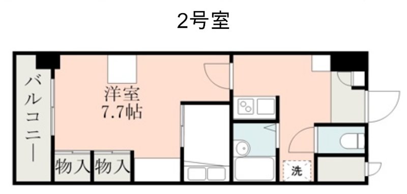 リバーサイド川端 間取り図