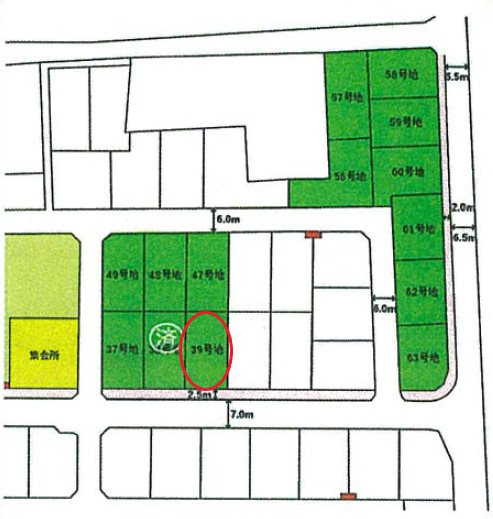 菊陽町原水分譲地(39号地) 間取り図