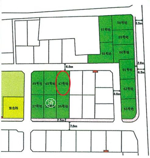 菊陽町原水分譲地(47号地) 間取り図