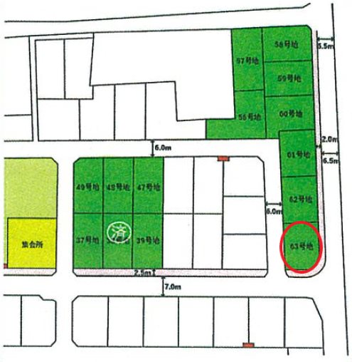 菊陽町原水分譲地(63号地)  間取り図